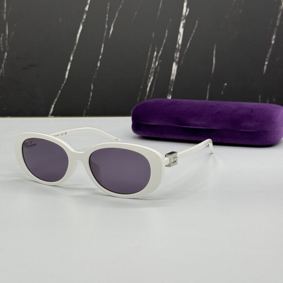 NEW GUCCI GG1684SA 006 WOMEN WHITE/GRAY SUNGLASSES GUCCI main image 4